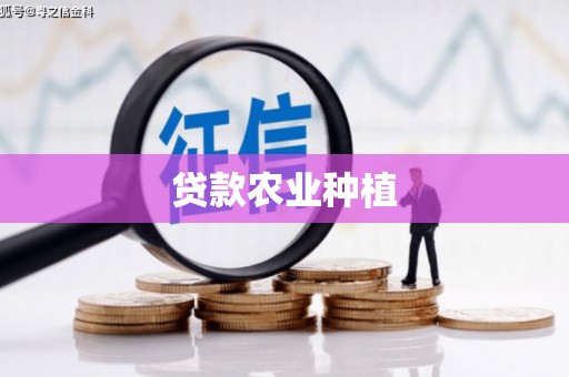双溪贷款农业种植
